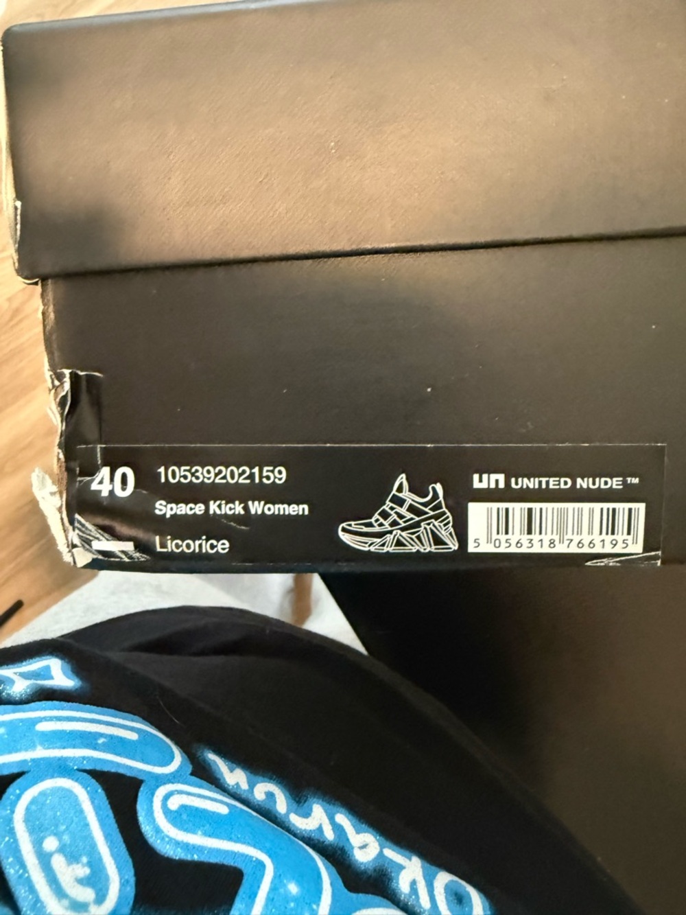 United Nude Women’s Space Kick Licorice New - Picture 7 of 7